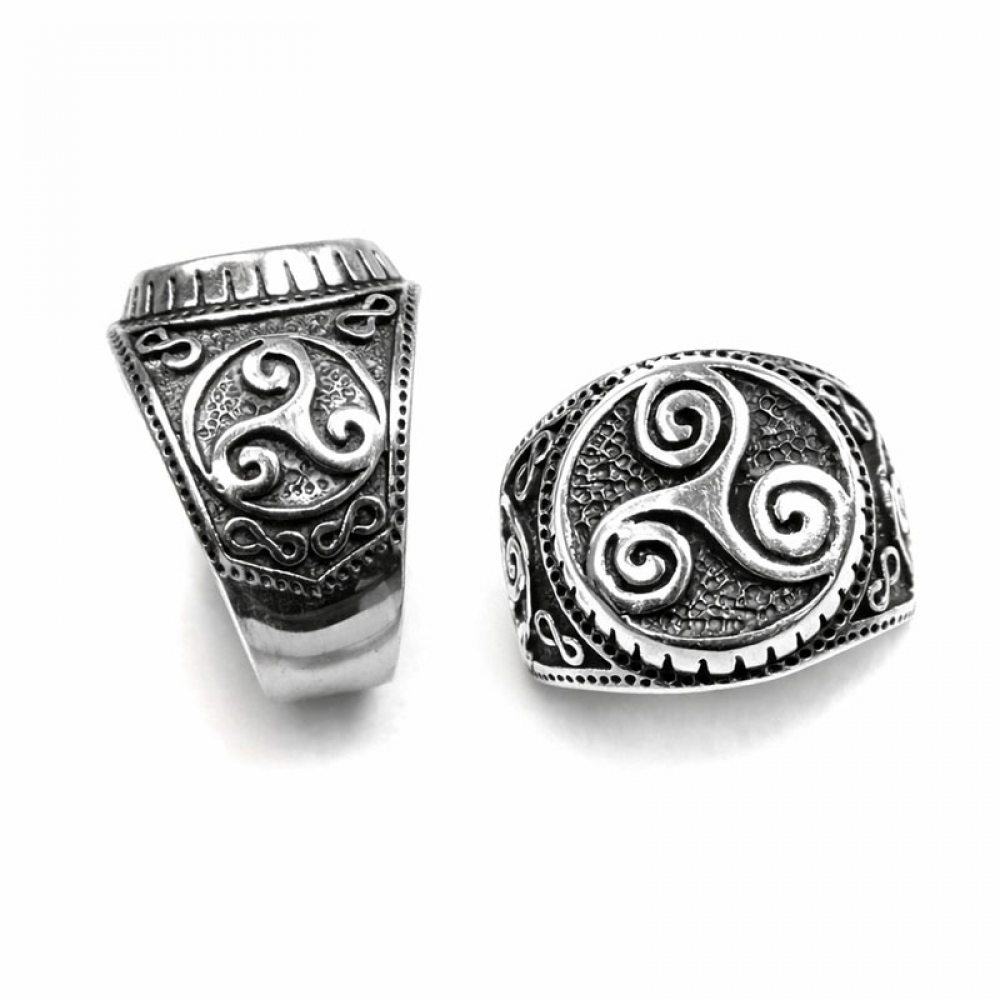 eurosilver - Bague Triskell 12770018