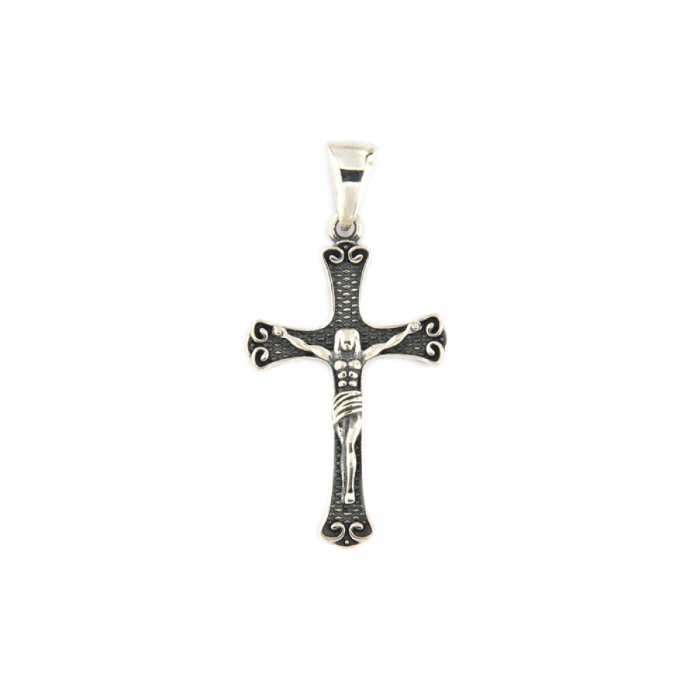 eurosilver - Pendentif Croix-Christ Argent 9701341