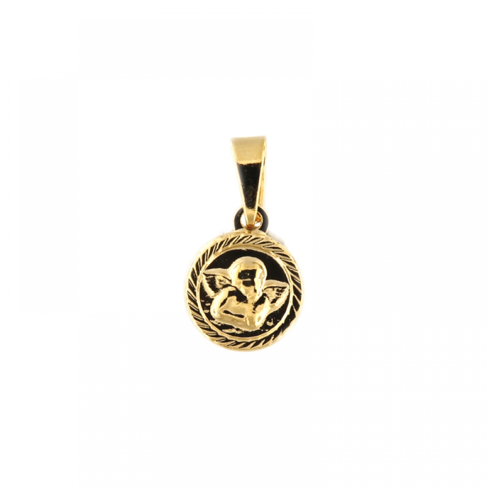 eurosilver - Médaille Ange Plaqué Or 6995937