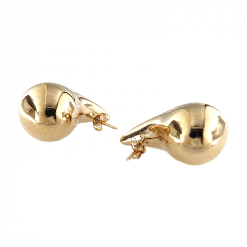 eurosilver - Boucles d'oreilles Gouttes Plaquée Or 853923