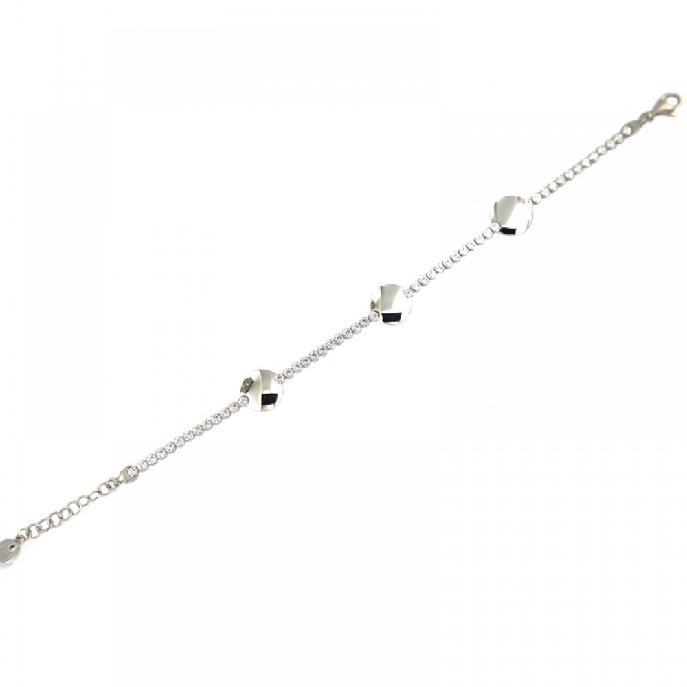 eurosilver - Bracelet Argent OZ Pastilles
