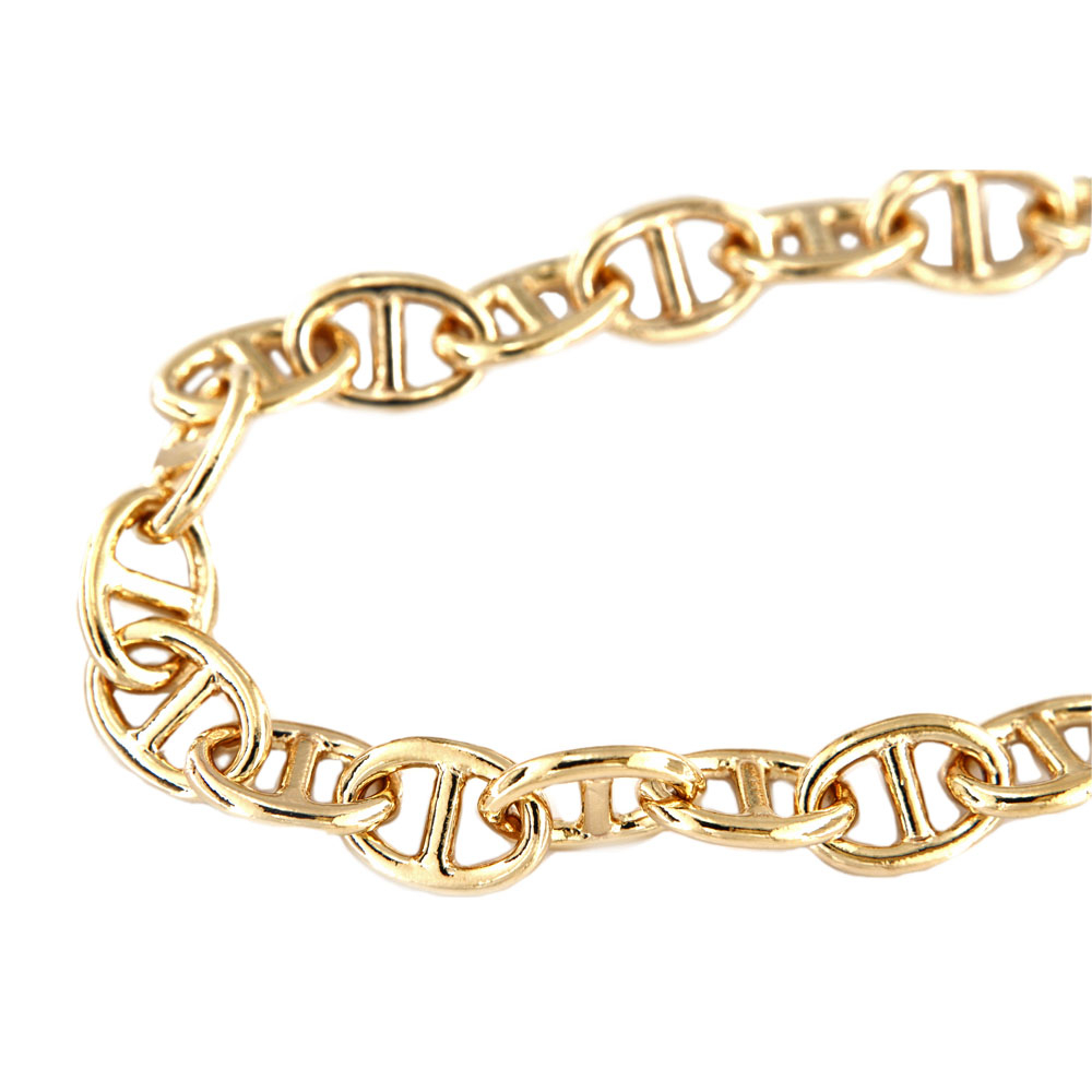 eurosilver - Collier Plaqué Or Maille Marine 66933979