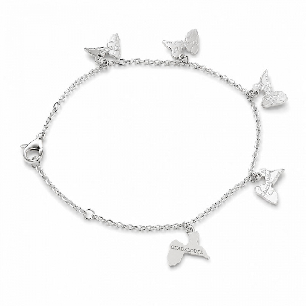 eurosilver - Bracelet Guadeloupe Argent RH 1170043