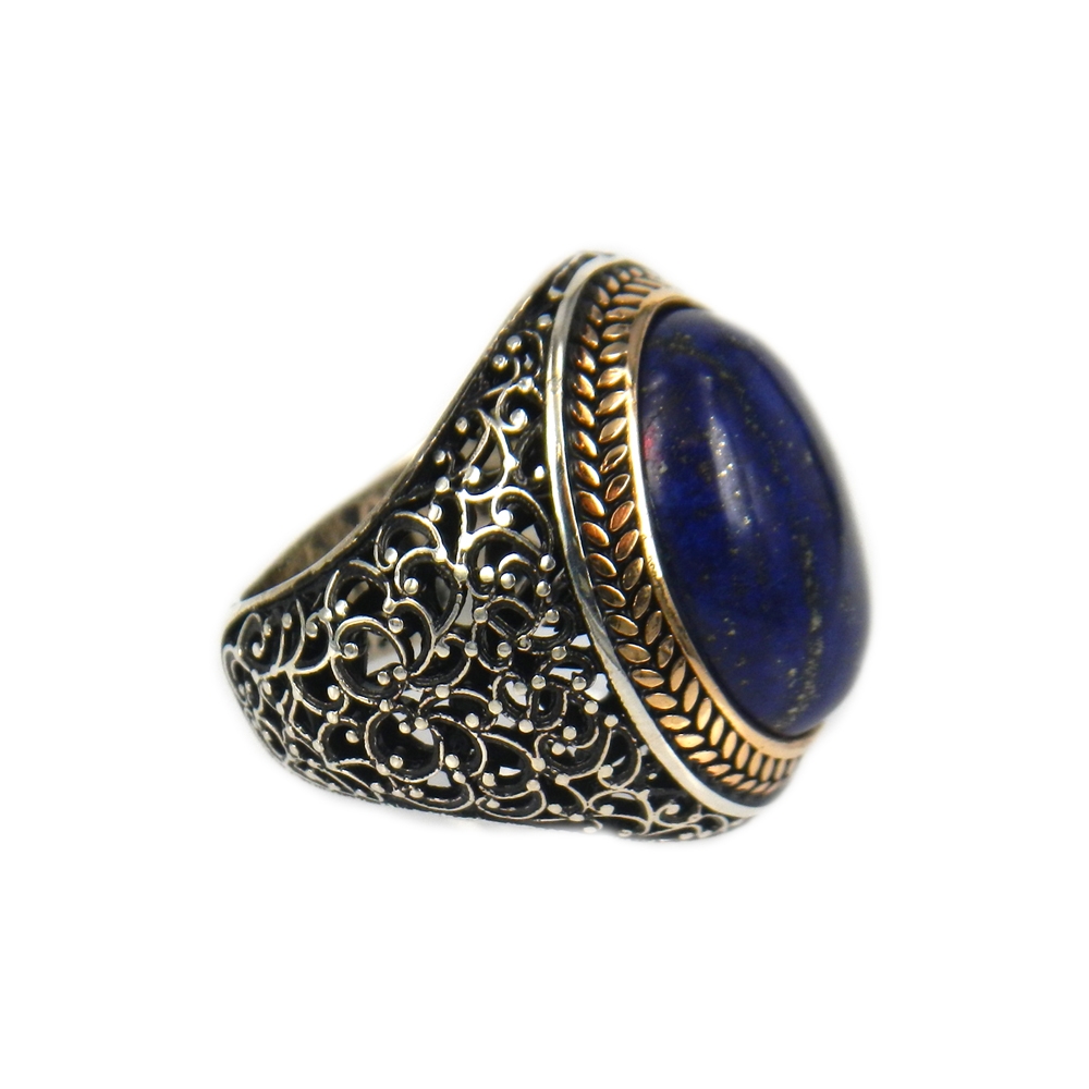 eurosilver - Bague  Homme Lapis Lazuli 2577013