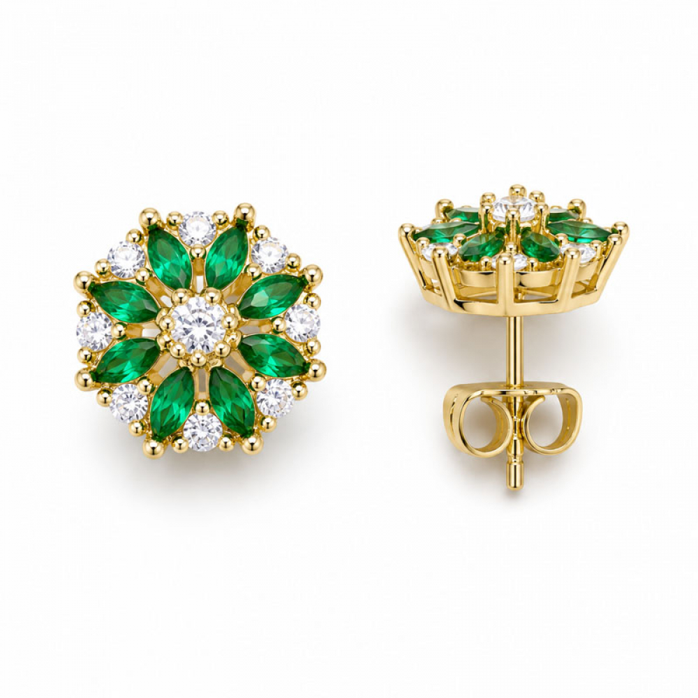 eurosilver - Boucles d'oreilles Plaqué Or OZ 3952364