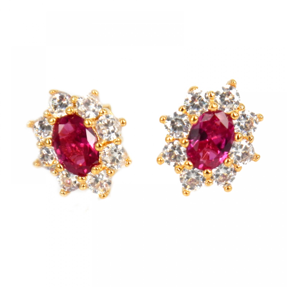 eurosilver - Boucles d'oreille Plaqué Or OZ 1395200