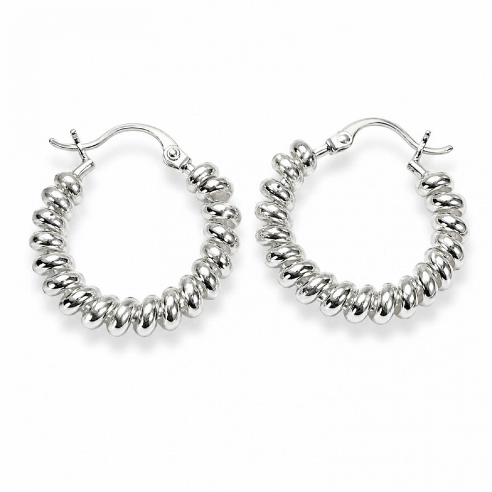 eurosilver - Créole Plaqué Argent Torsadé 318539342