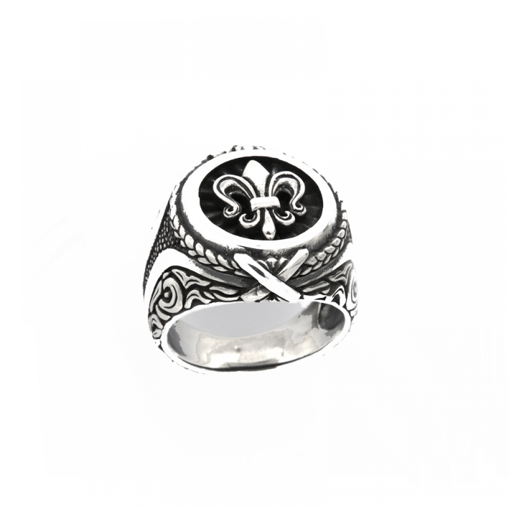 eurosilver - Bague Fleur de Lys Argent 7701235
