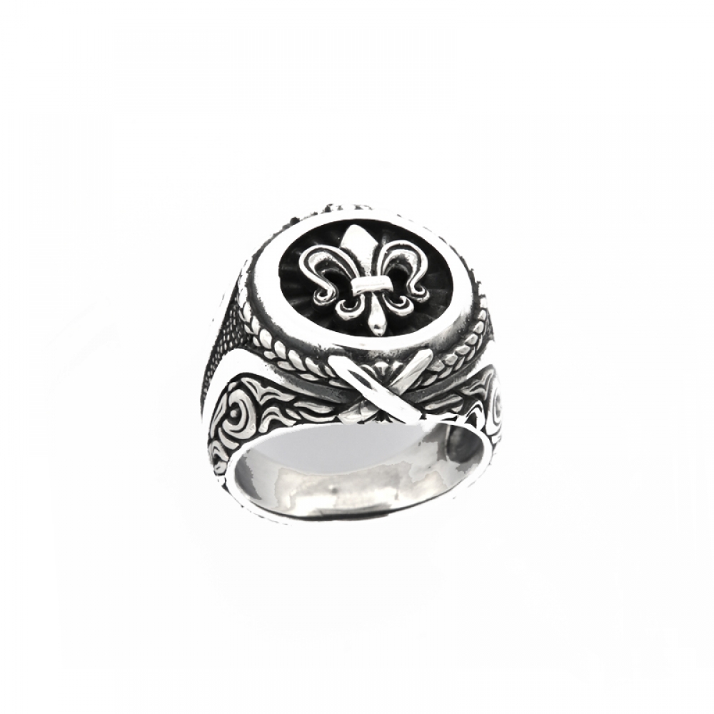 eurosilver - Bague Fleur de Lys Argent 7701235