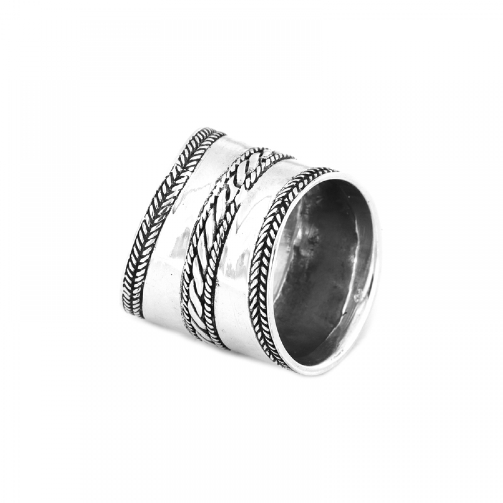 eurosilver - Bague Balinaise Large Argent 23mm 7701310