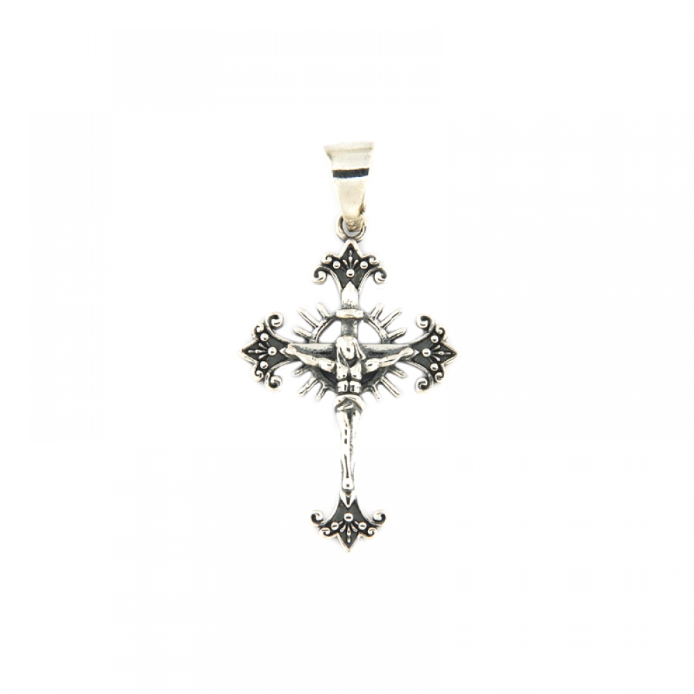 eurosilver - Pendentif Croix Christ Argent 9701339