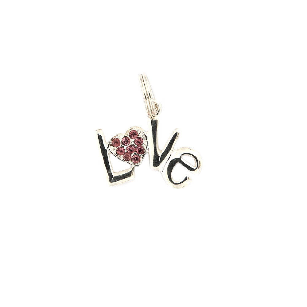 eurosilver - LOVE OZ Rouge Argent Pendentif