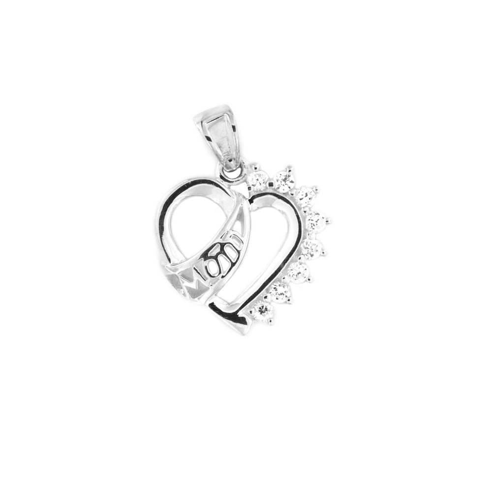 eurosilver - Coeur-Mom OZ Argent Pendentif