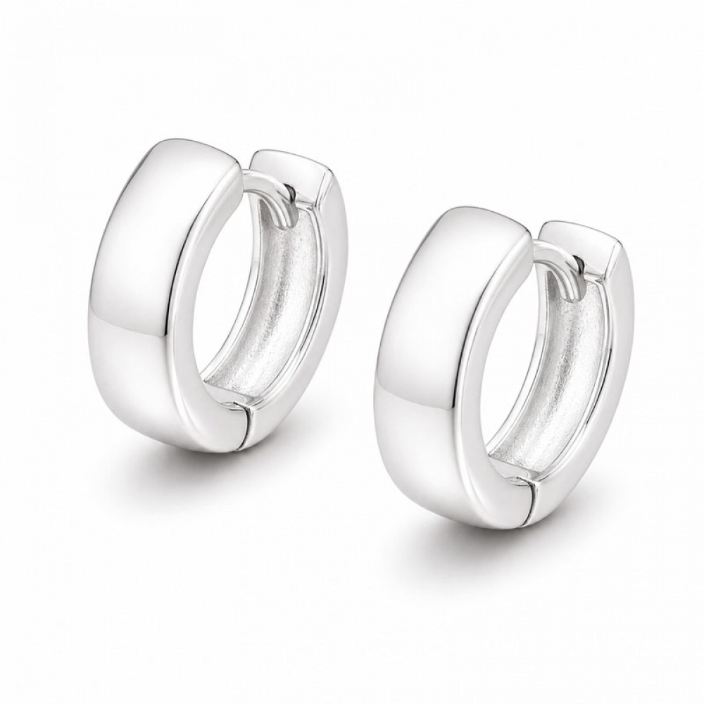 eurosilver - Créoles Large Plaqué Argent 31853913