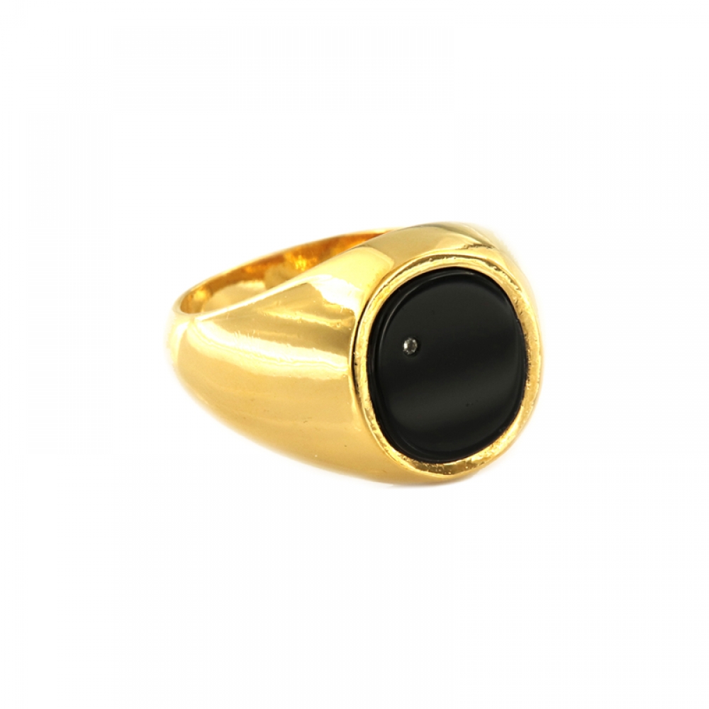 eurosilver - Bague Homme Plaqué Or OZ 1793409
