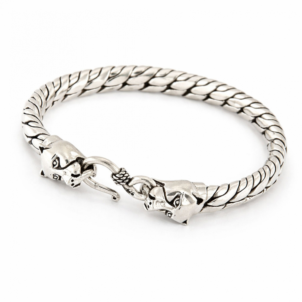 eurosilver - Bracelet Argent Tête de Loup 1700201
