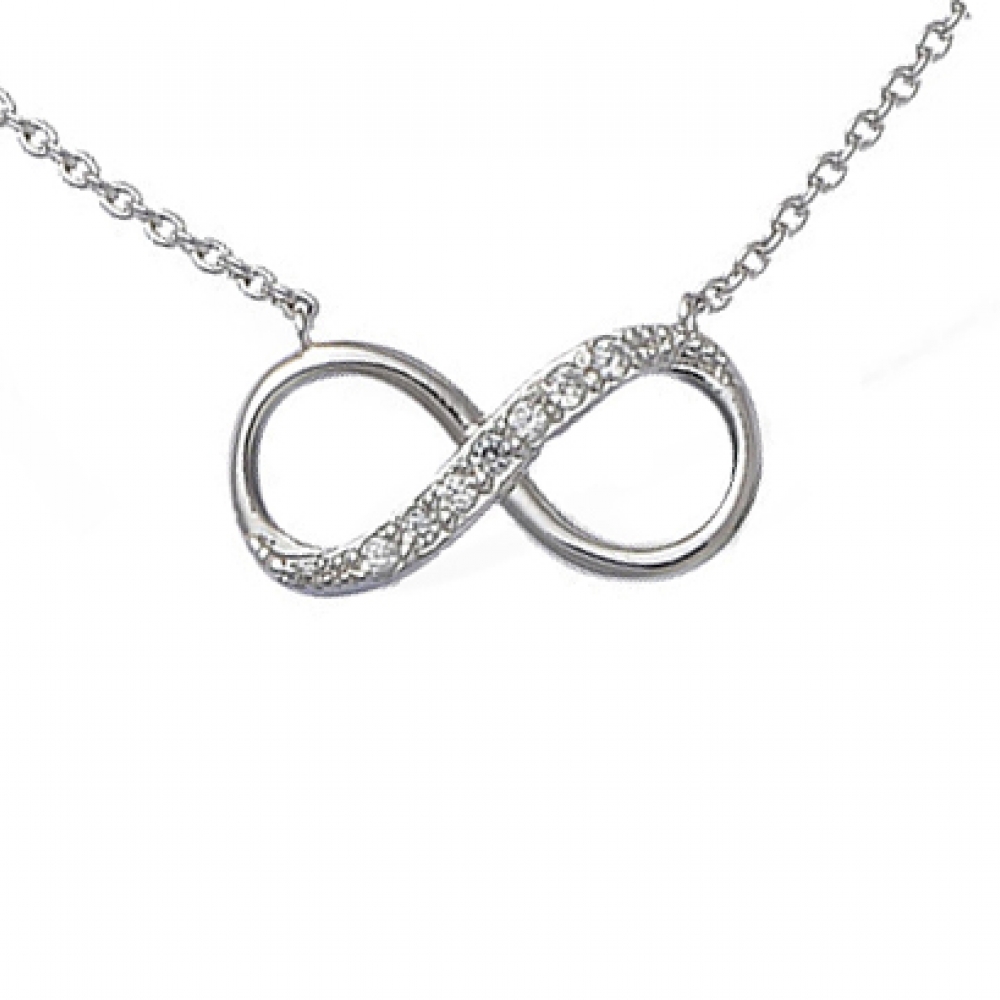 eurosilver - Collier Argent Infini OZ 96750109