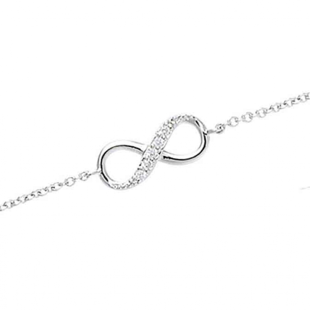 eurosilver - Bracelet Argent Infini 9175109