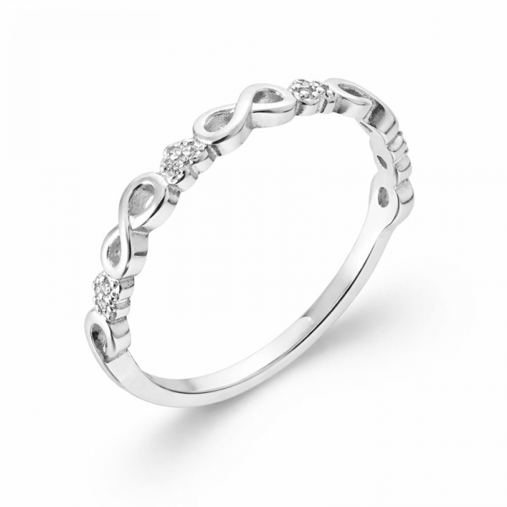 eurosilver - Bague Argent Infini Coeur 777502710