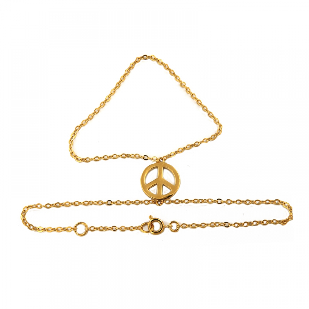 eurosilver - Peace and Love Bracelet Bague 