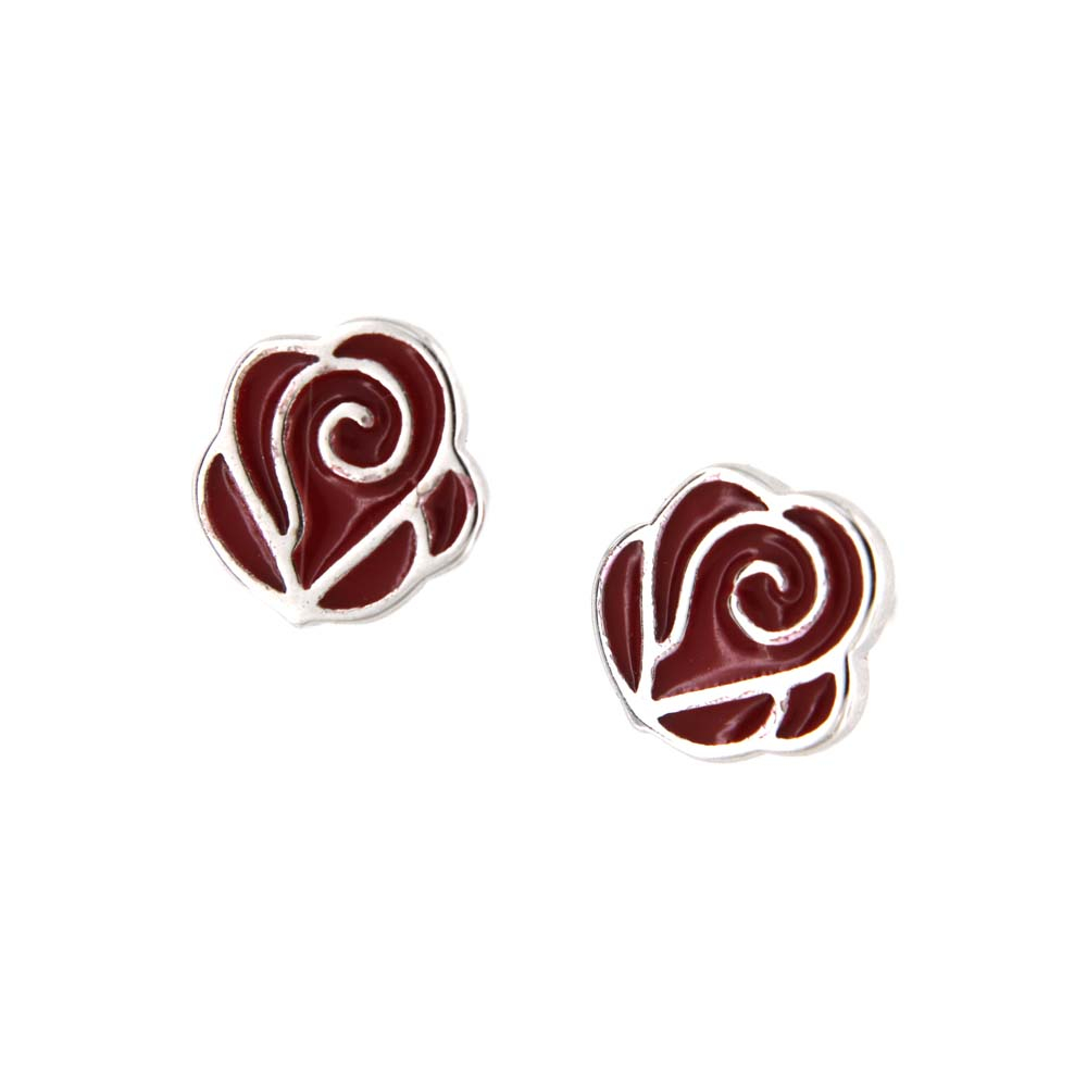 eurosilver - Boucle Oreille Argent Enfant La Rose 6637007