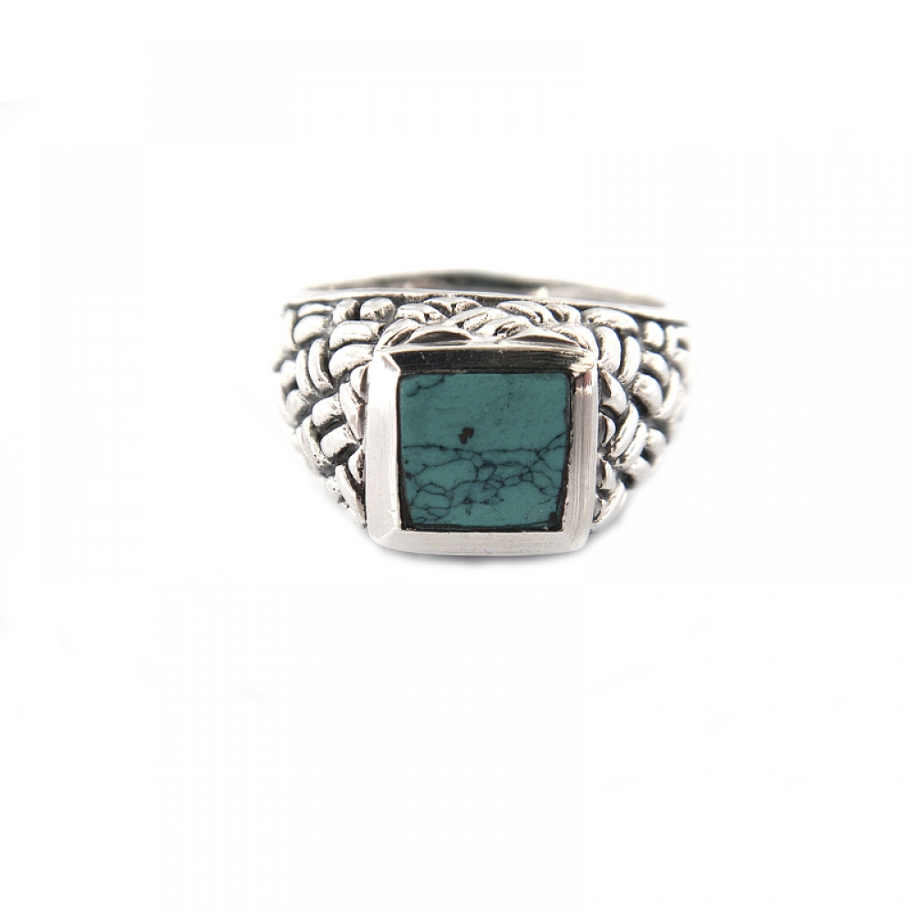 eurosilver - Bague Homme Turquoise 23770380-3