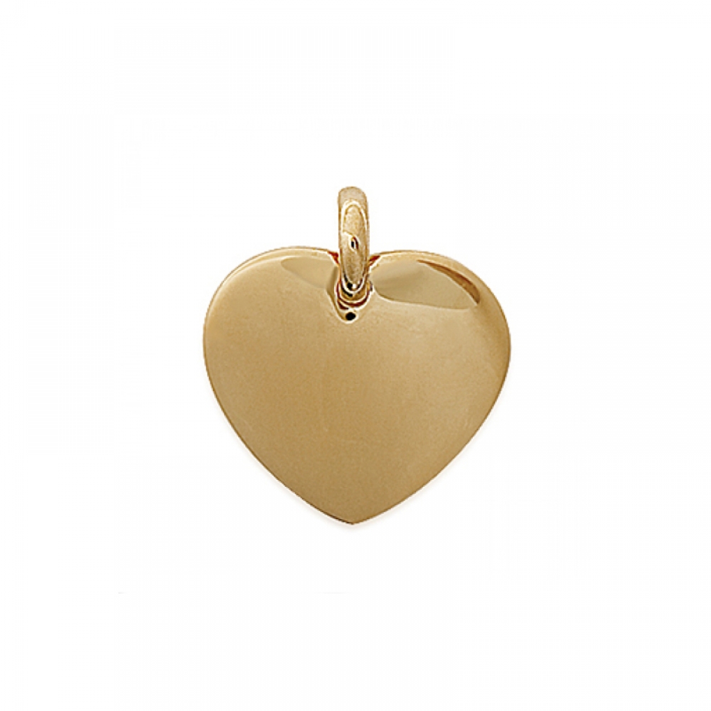 eurosilver - Pendentif Cœur Plaqué Or 7998163