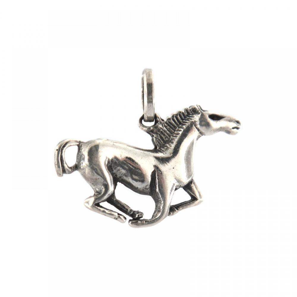 eurosilver - Pendentif Cheval en Argent