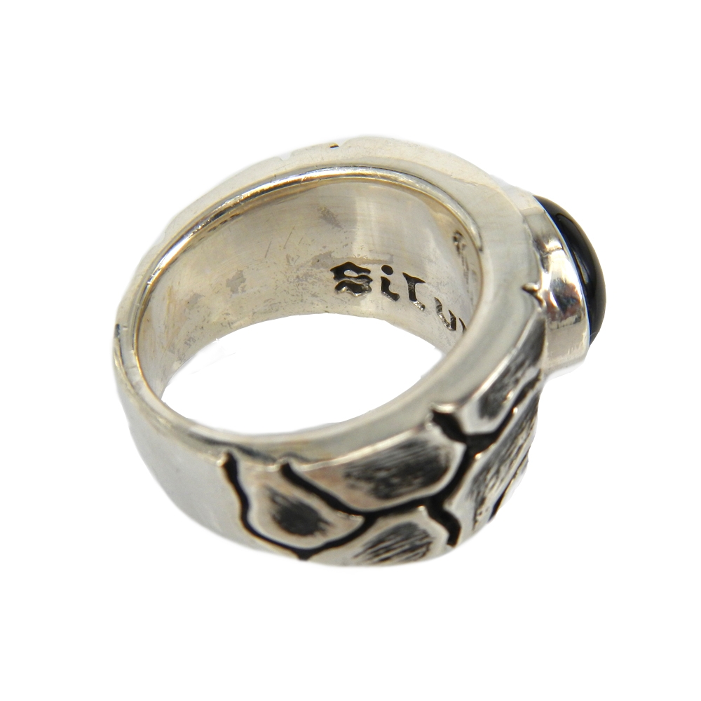 eurosilver - Bague Homme Onyx