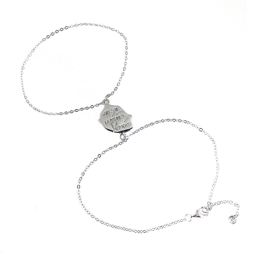 eurosilver - Bracelet Bague Argent La Réunion 117060