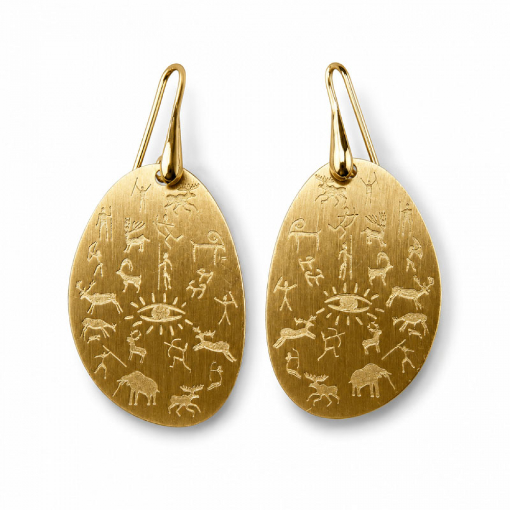 eurosilver - Boucles d'oreilles Plaqué Or 333907