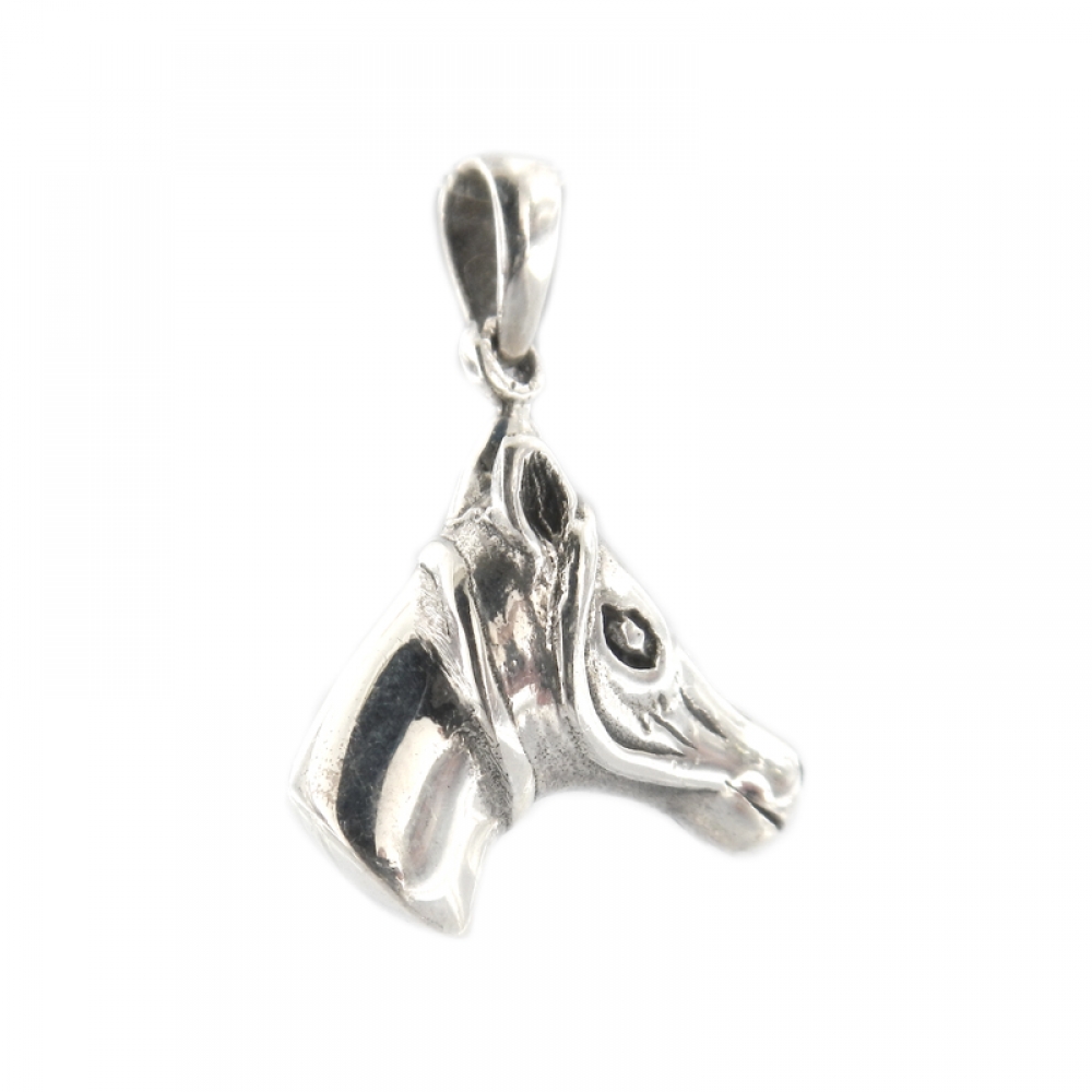 eurosilver - Pendentif Argent Tête de Cheval