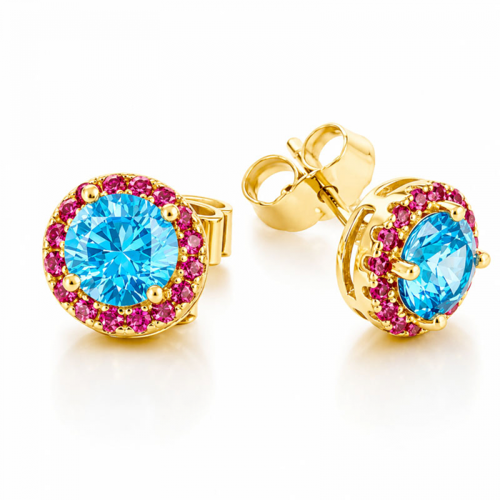 eurosilver - Boucles d'oreilles Plaqué Or OZ 39538220