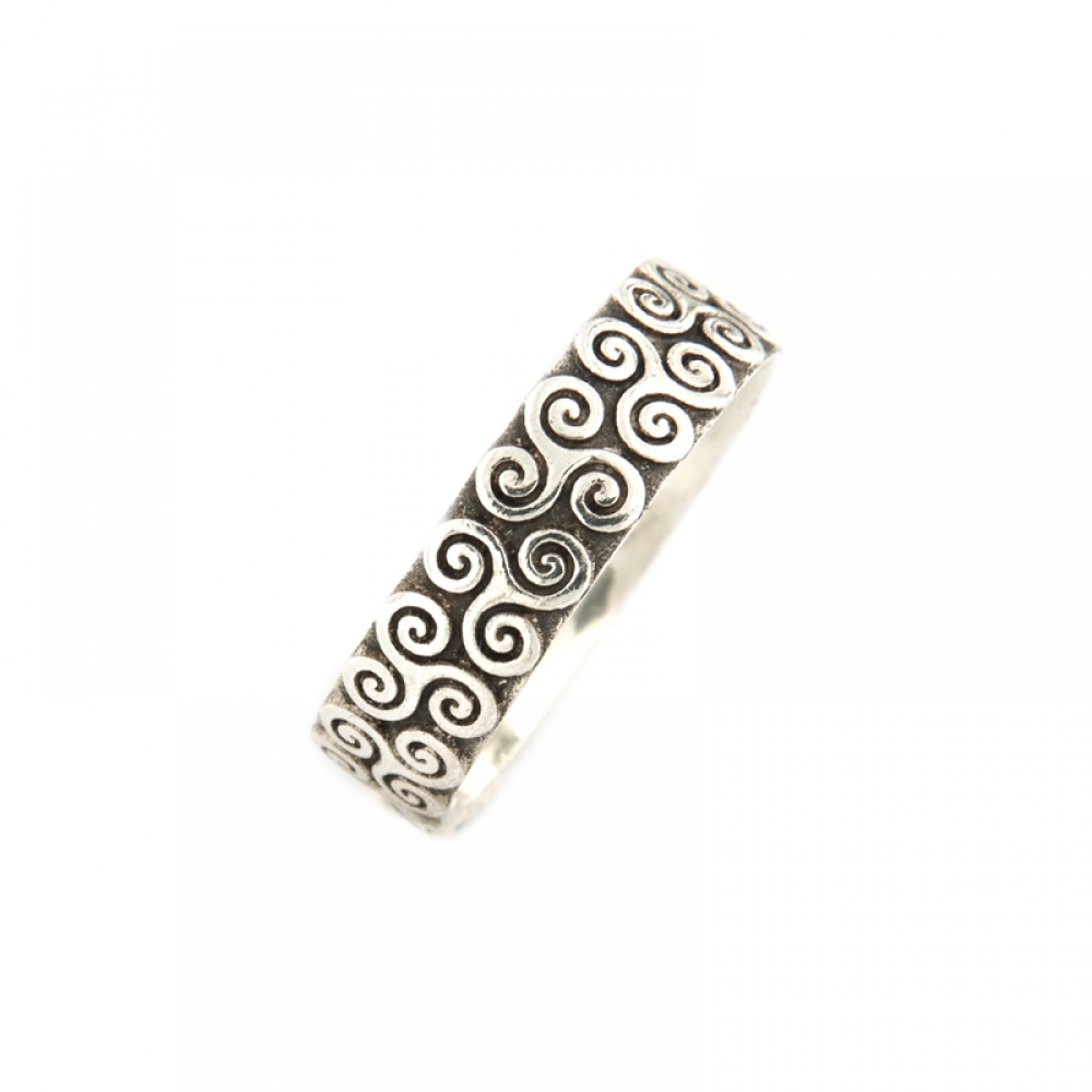 eurosilver - Bague Argent Triskell 770535