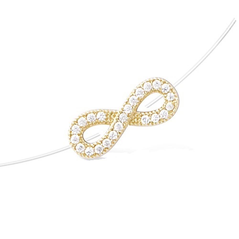 eurosilver - Collier Fil Nylon Infini OZ 96950008