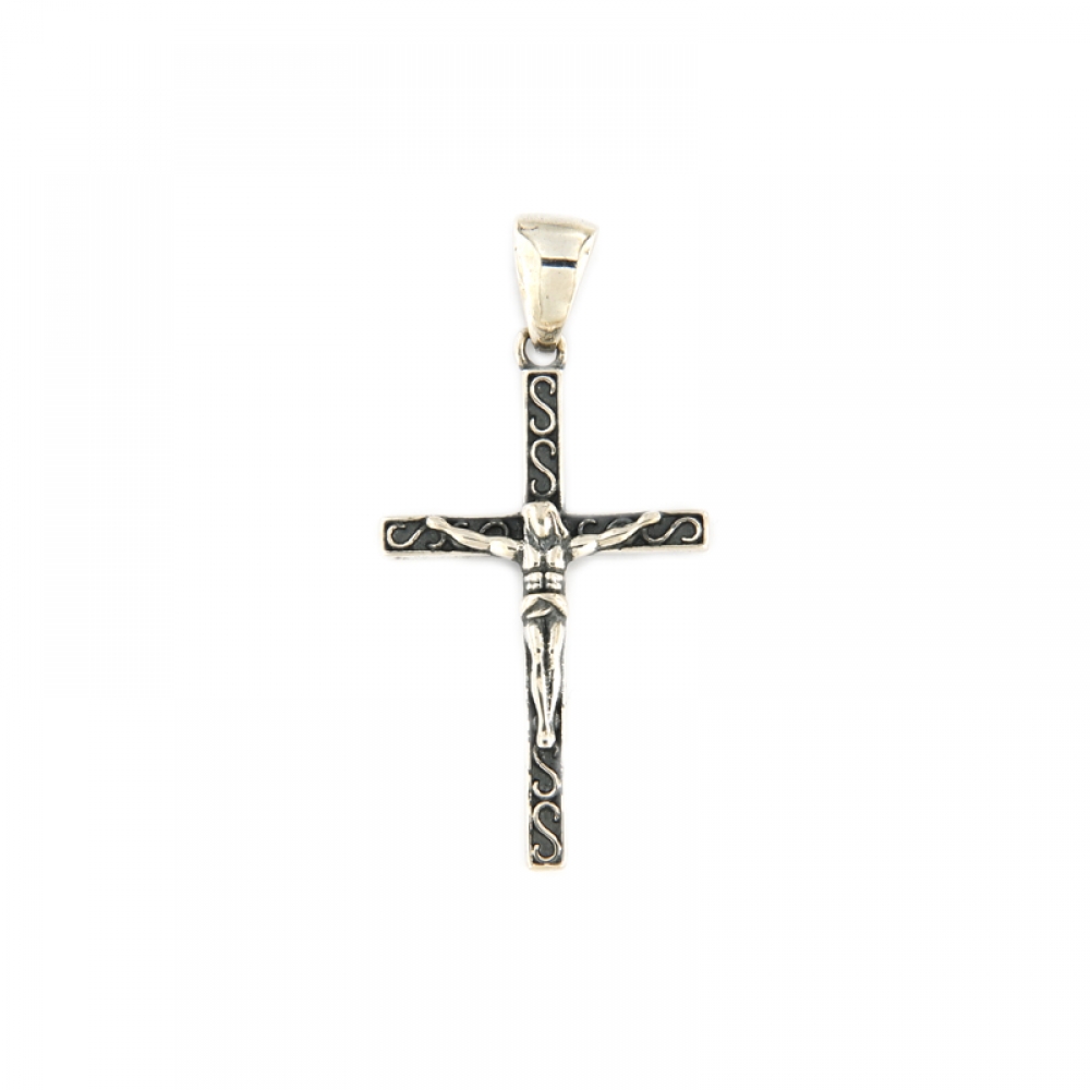 eurosilver - Pendentif Croix Christ Argent 9701337