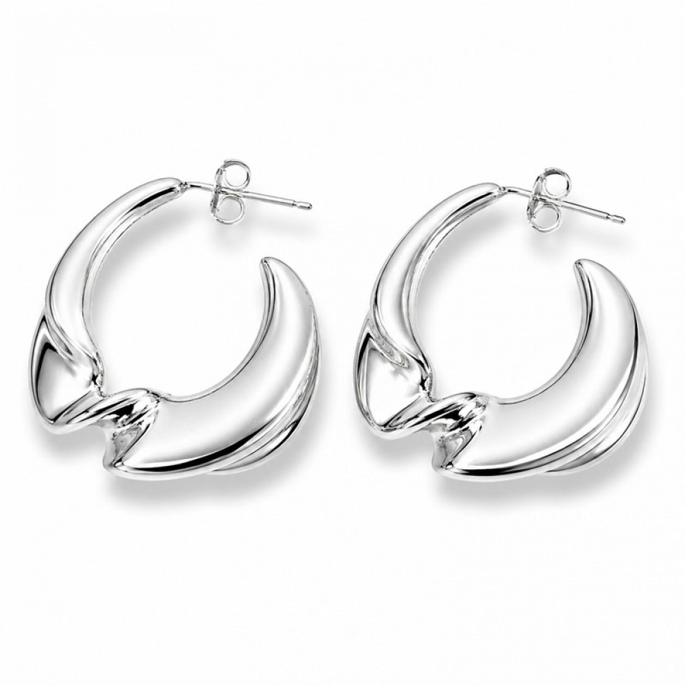 eurosilver - Créole Carambole Plaqué Argent 31853911