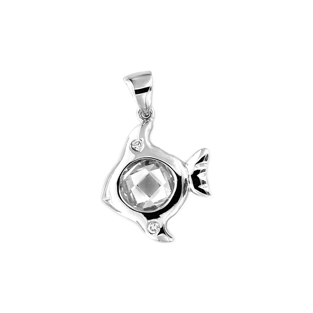 eurosilver - Poisson OZ Argent Pendentif