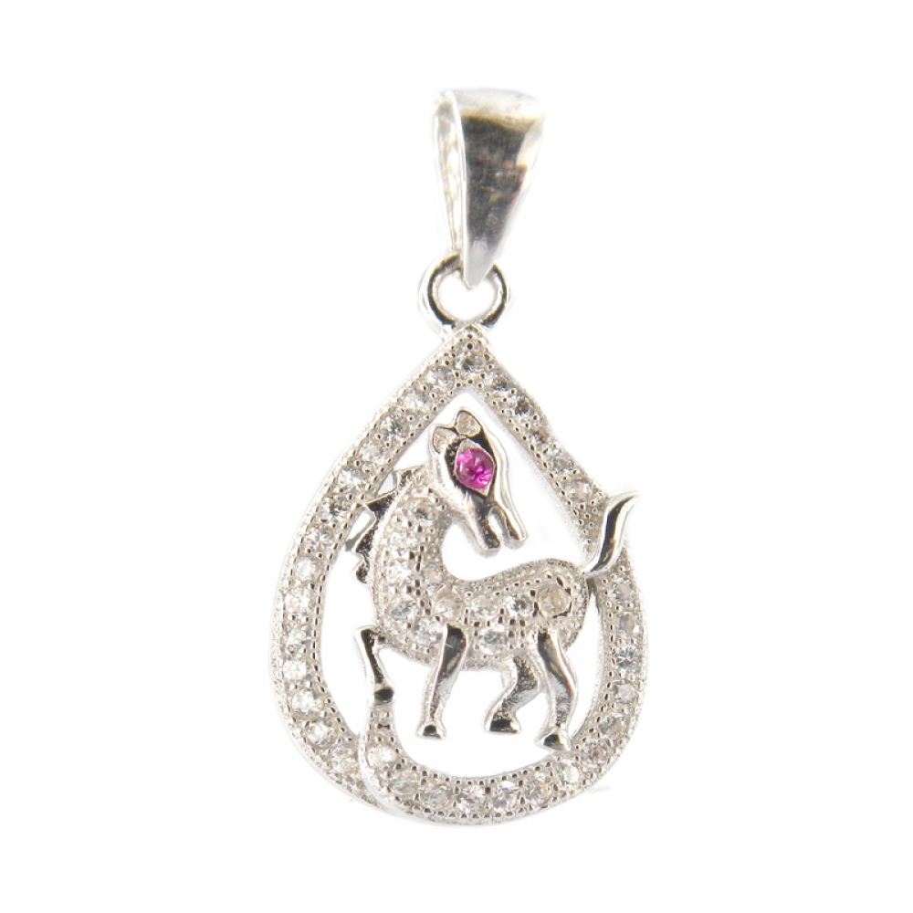 eurosilver - Pendentif Argent Rhodié OZ