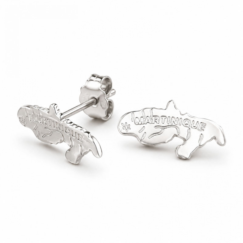 eurosilver - Boucle d'oreille Argent RH Martinique 1370218